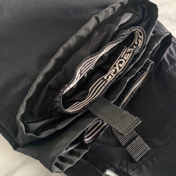 SPYDER • black nylon ski/snowboard pants sz 32x31, M - Picture 7 of 9